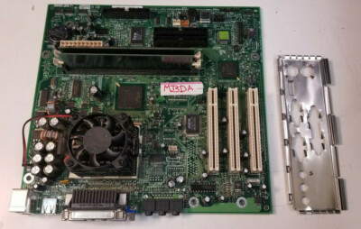 e Machines Motherboard I810E, Intel Celeron 500 CPU 128 MB Working #MBDA