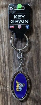 James Madison University Metal Spinner Keychain
