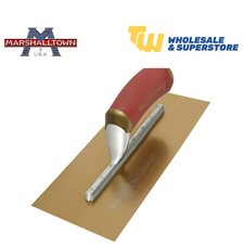 Image of Marshalltown DuraFLEX M4681DFDL 13” x 5” Gold Stainless Steel Trowel Plastering