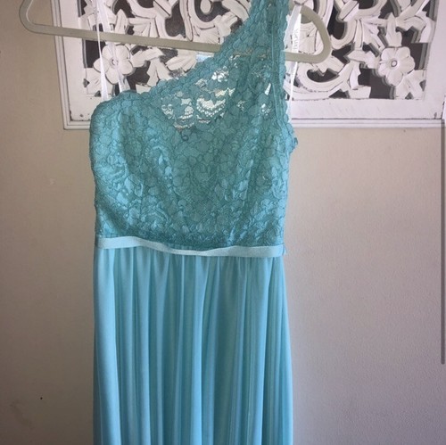 Short Chiffon Lace Bridesmaid Dress 