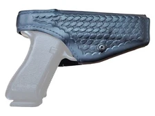 Safariland Full Size Glock Leather Holster Model 200-83, For Wide Duty Belt