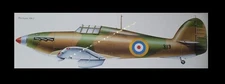 Hawker Hurricane 70" WS RC Airplane Kit Laser Cut Balsa Ply Short Kit W/ Plans