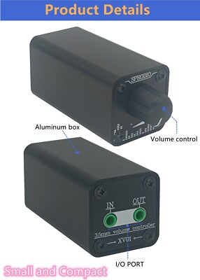 3.5mm Audio Volume Control 1/8