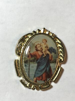 PIN RELIGIOUS SHEPHERD WITH KID
