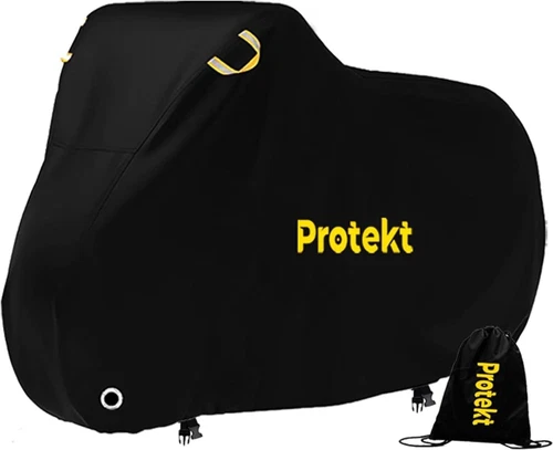 Bike Cover for 1-2 Bikes - Stationary Heavy Duty Bike Covers for Outdoor Storage