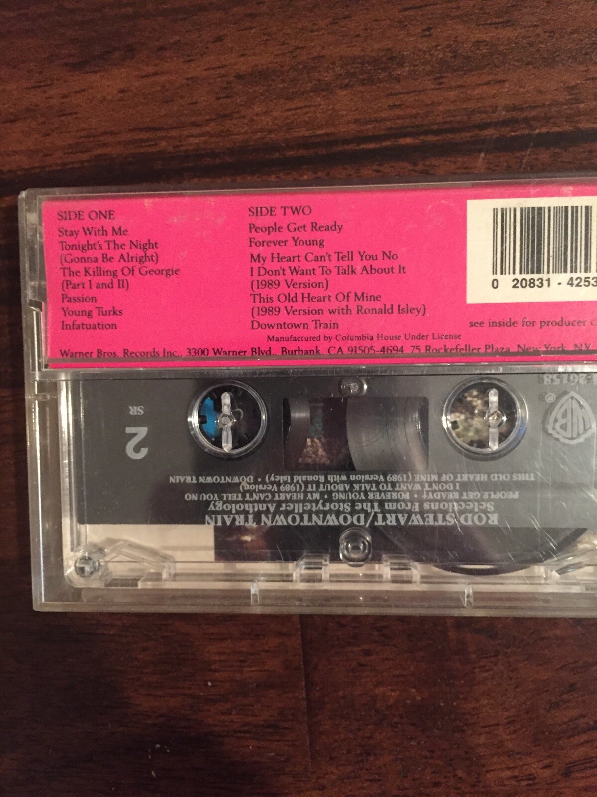 Cassette Rod Stewart Downtown Train Greatest Hits VG Condition eBay