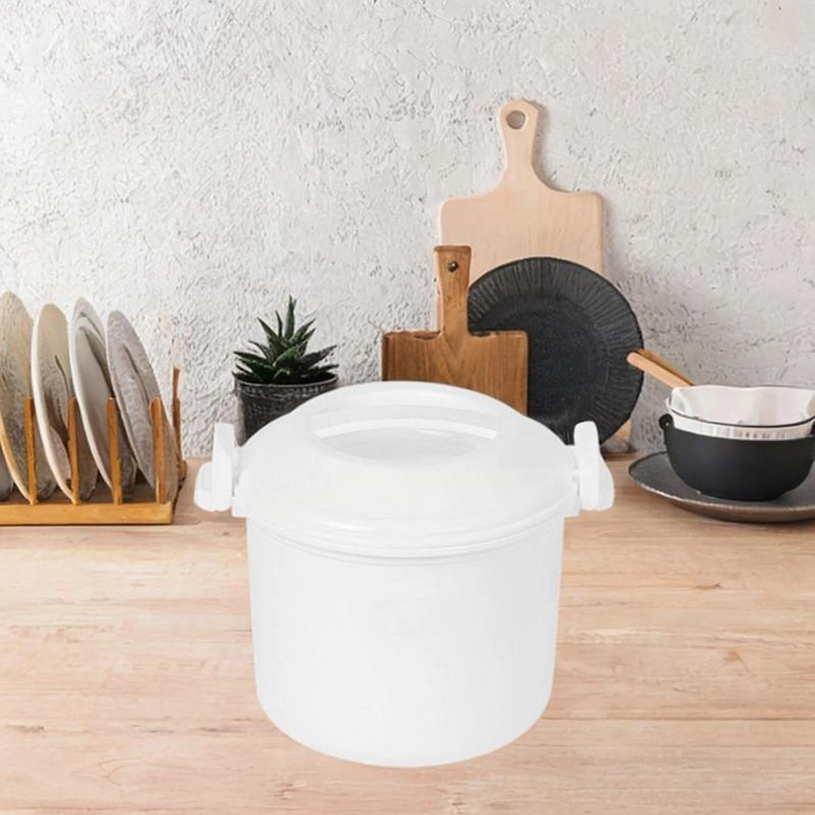 Microwave Rice Cooker Steamer Microwave Rice Maker for Veggies Quinoa Potato