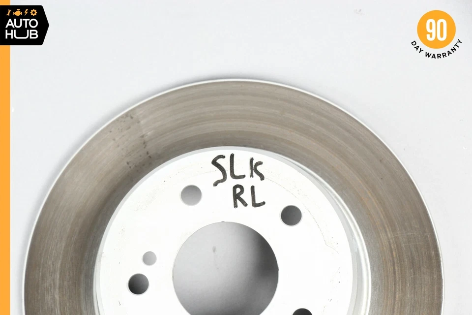 Conjunto 97-04 Mercedes R170 SLK320 SLK230 rotor de freio traseiro esquerdo e direito fabricante de equipamento original - Imagem 2 de 4