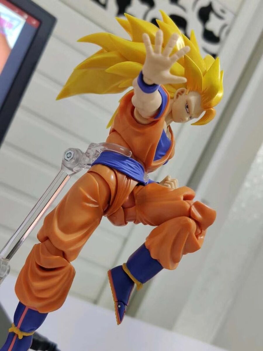 Franca Virtual - Action Figure Dragon Ball Super Goku Instinto Superior 30CM