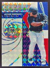 2021 Panini Mosaic Jasson Dominguez International Men of Mastery #IM7 RC Yankees