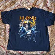 RARE 2016 2XL DEF LEPPARD TOUR SHIRT