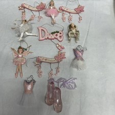 11 Kurt Adler Ballerina/Dance Christmas Ornaments