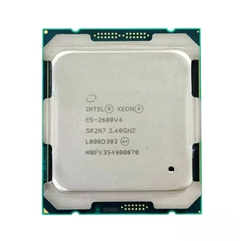 Intel Xeon E5 2680 V4 processor 2.4GHz 14-cores 120W LGA 2011-3 2680V4 CPU - Image 2 of 2