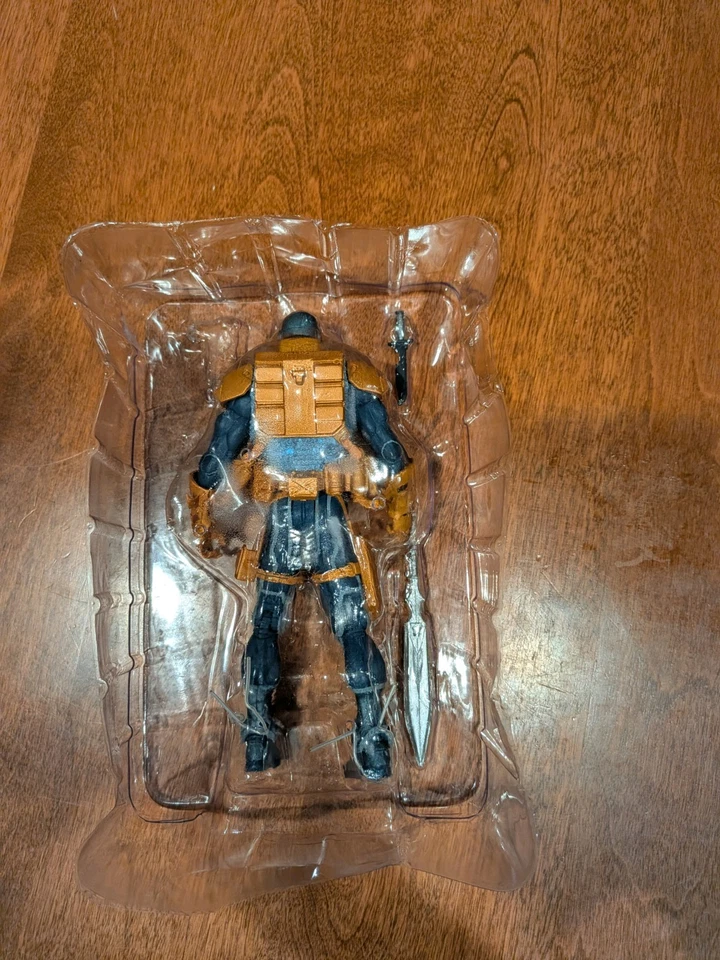 Figura de acción DC Comics Super-Villains Deathstroke 7” 2014 pistola faltante Foto 2 de 2
