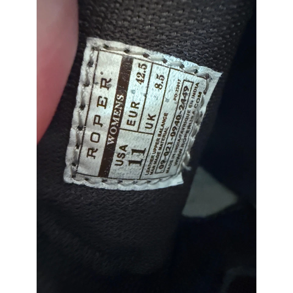 Sapato Feminino Roper Marrom "Cactus" Tamanho 11 - Imagem 4 de 4