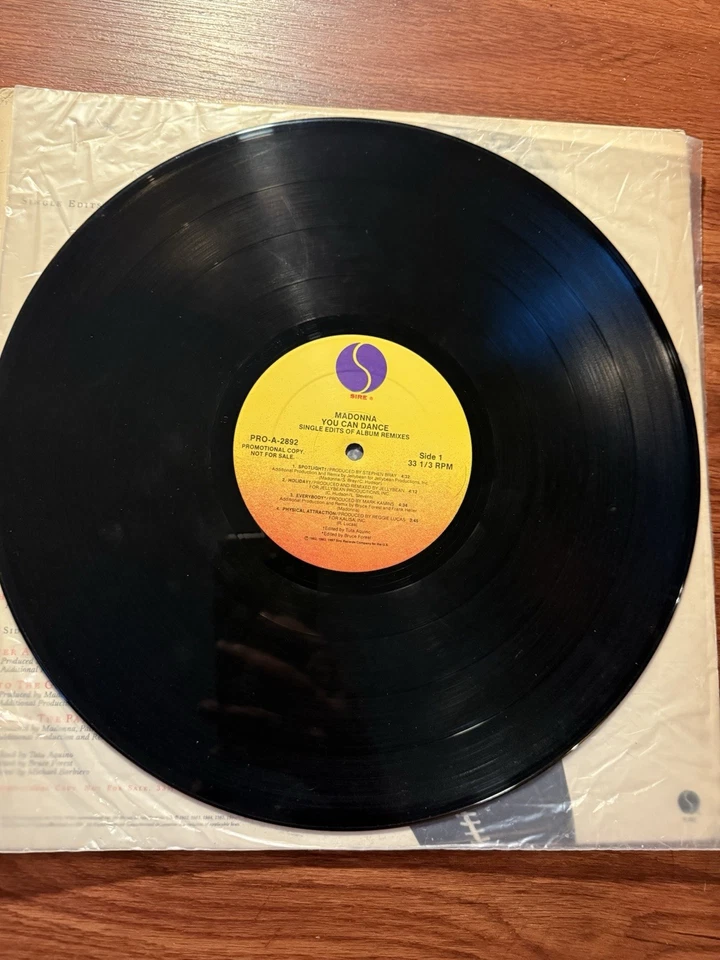 Madonna You Can Dance Promotional Pro-a-2882 1982 Vinyl - Image 4 of 4