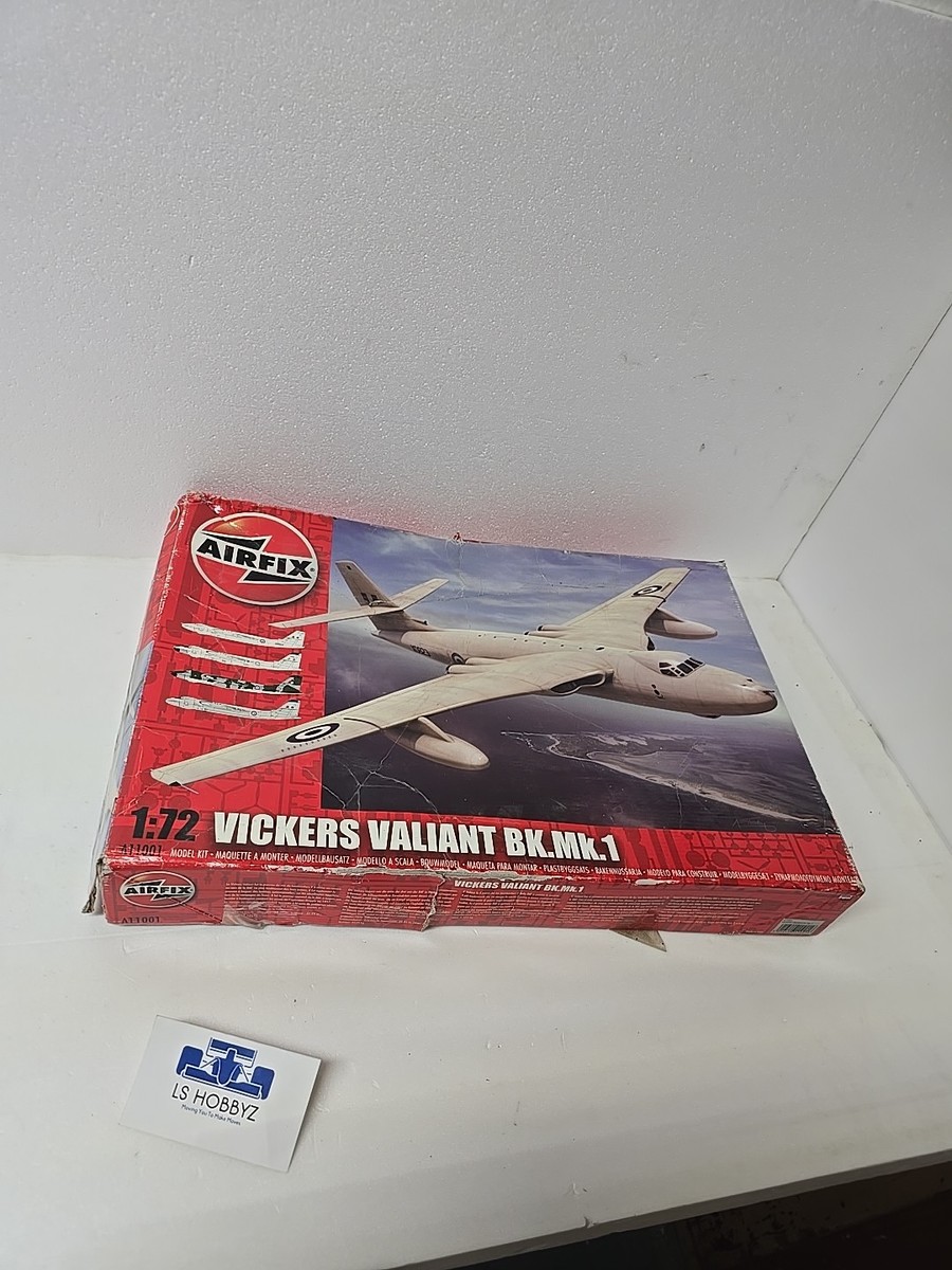 AIRFIX VICKERS VALIANT BK.Mk.1 1:72 新品 Vickers Valiant BK.Mk.1, Airfix A11001 (2011)