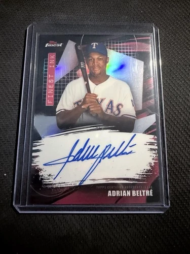 2026 Topps Finest Adrian Beltre Base (RAW)