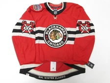 CHICAGO BLACKHAWKS NHL WINTER CLASSIC FANATICS AUTHENTIC PRO JERSEY SIZE 54