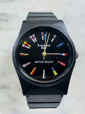 Orologio Vintage Treasure Bay Nautico Carica Manuale Segnale Bandiere Funzionante Raro