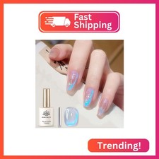 Born Pretty Cat Magnetic Eye Gel Nail Polish,Blue Tears Magnetic Gel Polish Pass
