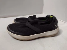 OOFOS Women's OOMG Low Slip On Sneakers Shoes 9 Black Recovery Comfort A6