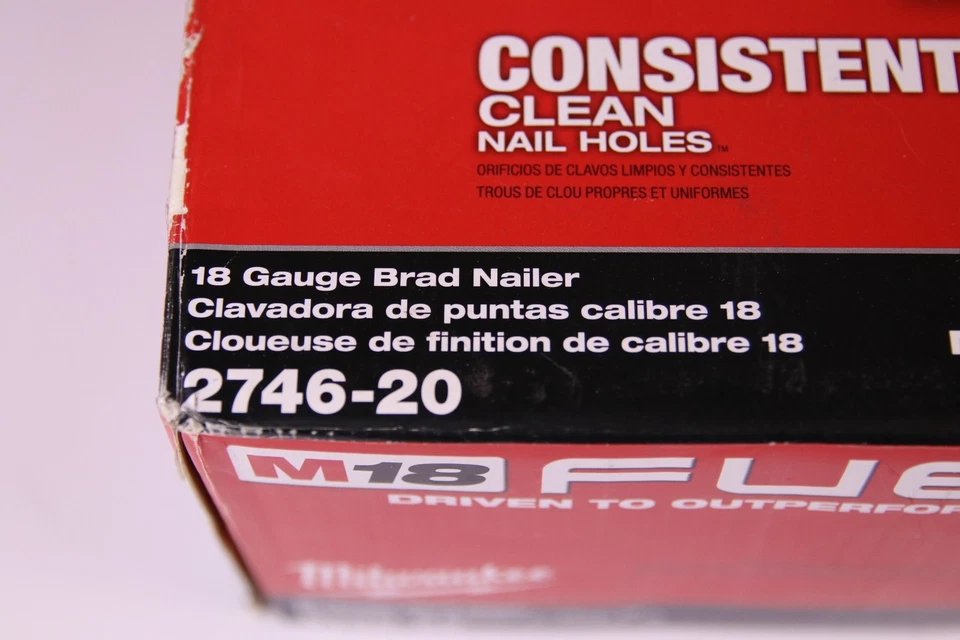 (USED) Milwaukee M18 FUEL™ 18 Gauge Brad Nailer (2746-20) Missing Tip for end - Image 2 of 4