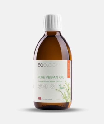   Eqology EQ * Pure Vegan Oil *Omega-3-Öl *NEU jetzt mit Lutein Augen   *300ml