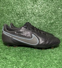 Nike Tiempo Legend 9 Elite FG Soccer Cleats Black Blue Men  s Size 7 CZ8482-004