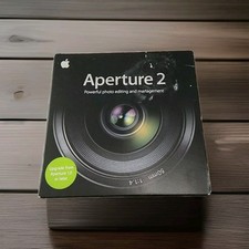 Apple Aperture 2 Photo Editing Management Upgrade Aperture Book UNTESTED