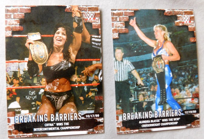 2020 Topps WWE Women's Division Breaking Barriers  #1-10 Pick one