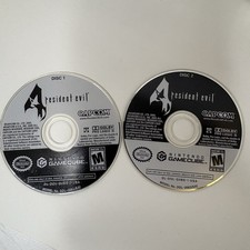 Resident Evil 4 Nintendo Gamecube Discs Only - Tested Working