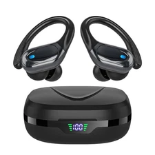 Wireless Earbuds Bluetooth Headphones 80hrs Playback Ear Buds Power Display w...