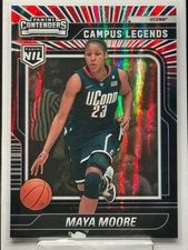 2024-25 Panini UCONN NIL - Maya Moore Campus Legends #2 Red White Blue
