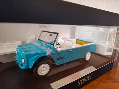 CITROEN Méhari 4X2 bleu lagune 1983 NOREV 1/18e 181653 édition limitée 200 pcs - Photo 1/4
