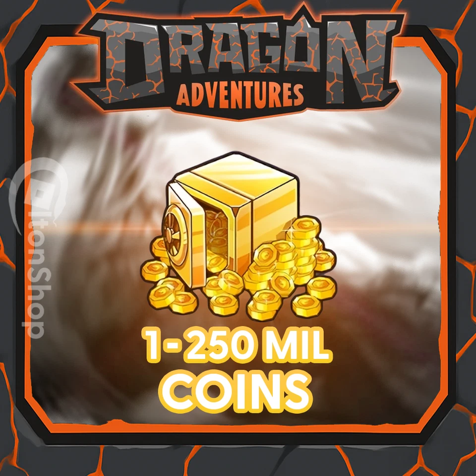 Dragon Adventures Coins | 1M-250M | DA