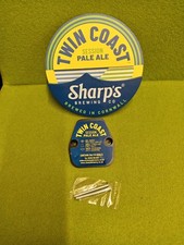 Sharps Twin Coast Pale Ale Pump Clip