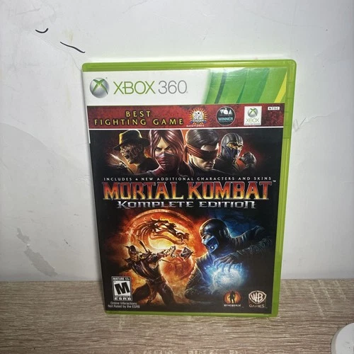Mortal Kombat Komplete Edition (Xbox 360) CIB - Tested