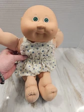 Vintage Cabbage Patch Kids Doll 1978-1982 Coleco Bald Green Eyes