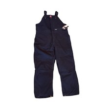 BERNE WB515 Women's Softstone Duck Insulated Bib Overall Black Size 3X