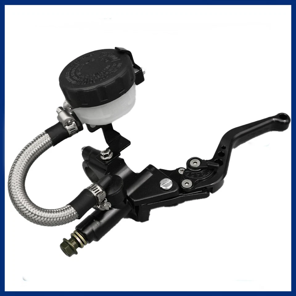 Juego de palancas de freno de embrague de 22 mm cilindro maestro depósito apto para motocicleta Yamaha Foto 4 de 4