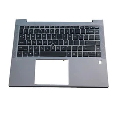 For HP ZBOOK Firefly 14 G7 G8 Palmrest w/Keyboard White Backlit Gray M07131-001