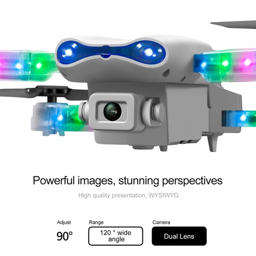 RC Drone 5k HD Wide Angle Camera WIFI FPV Drone Dual Camera Foldable Quadcopter - Picture 11 of 24