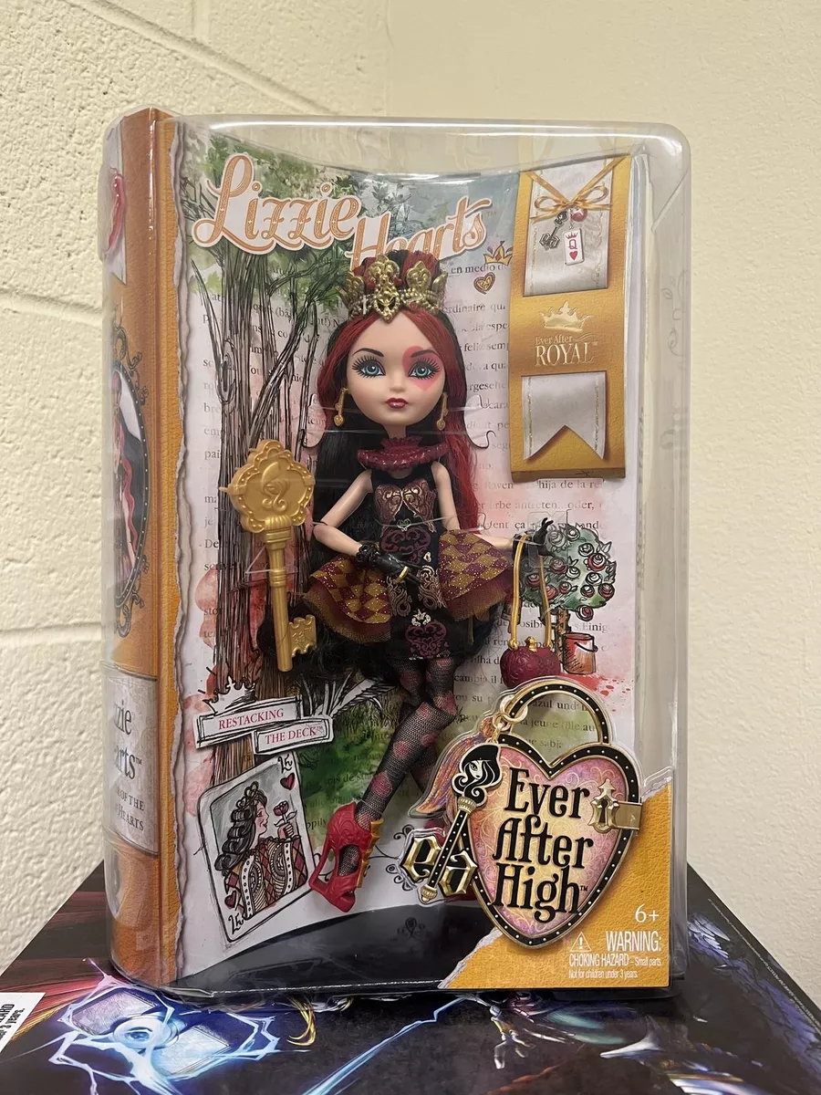 Linda Boneca Ever After High - Lizzie Hearts - R$ 249,99  Bonecas monster  high, Bonecas bonitas, Coisas de boneca