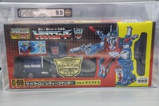 Transformers G1 Reissue C-69 Diaclone Blue Ultra Magnus  AFA 9.5 MINT