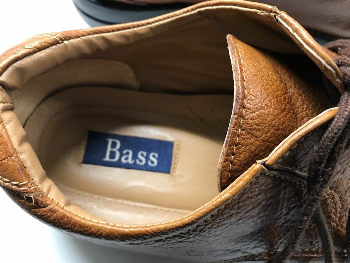 Bass Shoes Genuine Leather Men