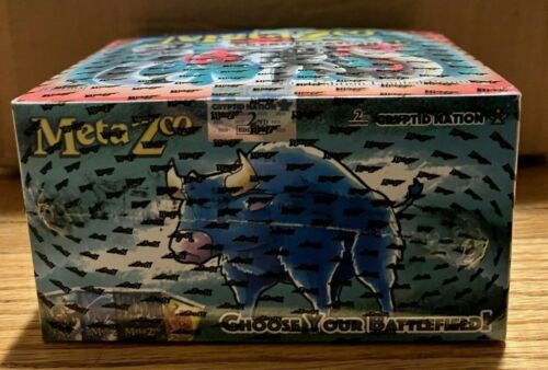 Metazoo Cryptid Nation 2nd Edition Booster Box Exclusive Blue Coin Label /3000 - Picture 2 of 2