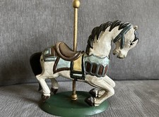 Vintage Painted Wood Carousel Horse 10