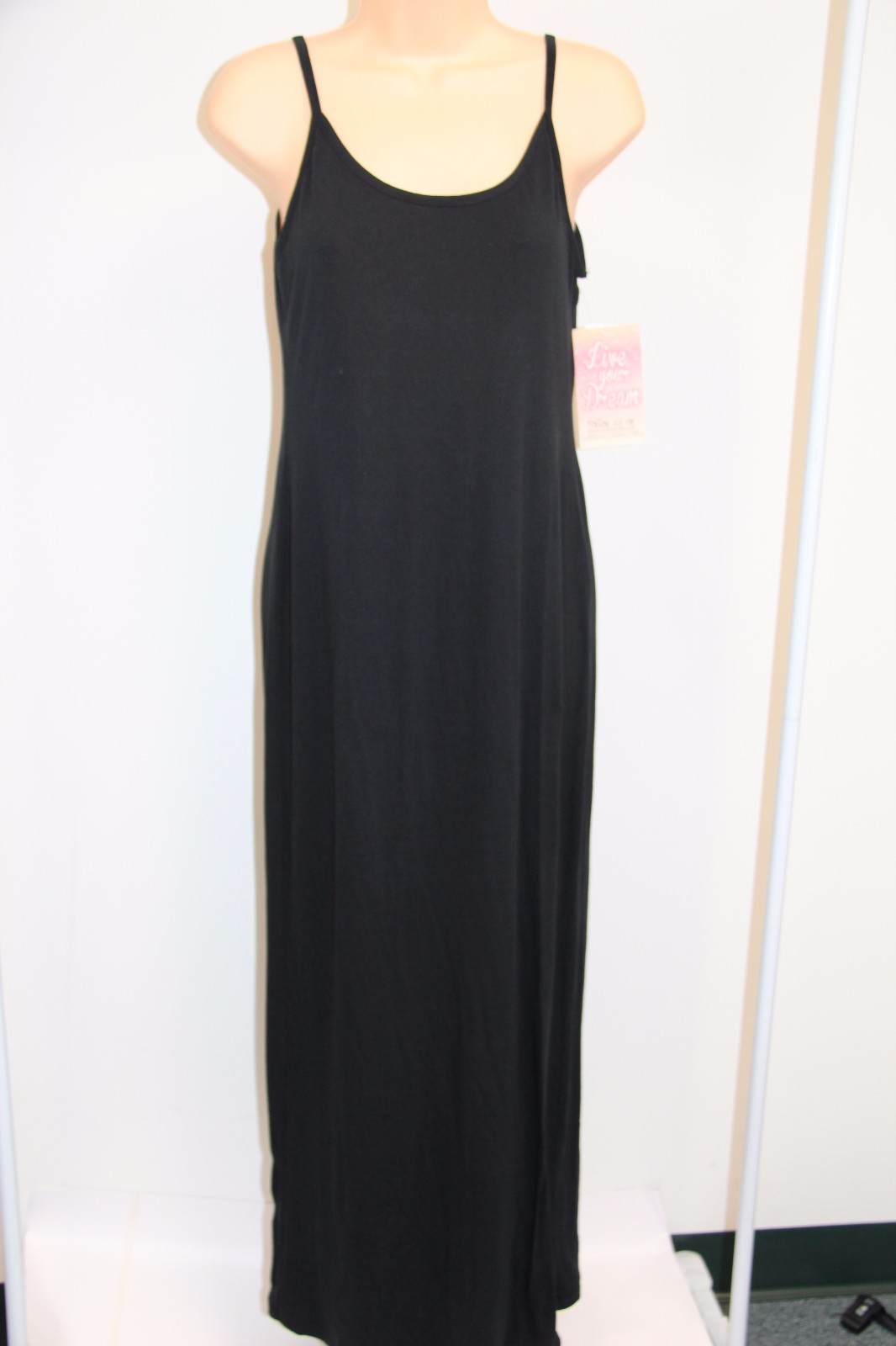 NWT Miken Swim Swimsuit Cover Up Long Maxi Dress Size M Black Cavier eBay