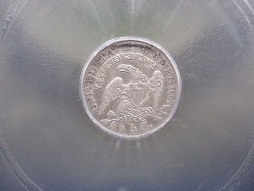 1833 gedeckelte Büste Silber HALBER Groschen H10 ICG ss35 #101 sehr schön ECC&C, Inc. - Bild 2 von 5